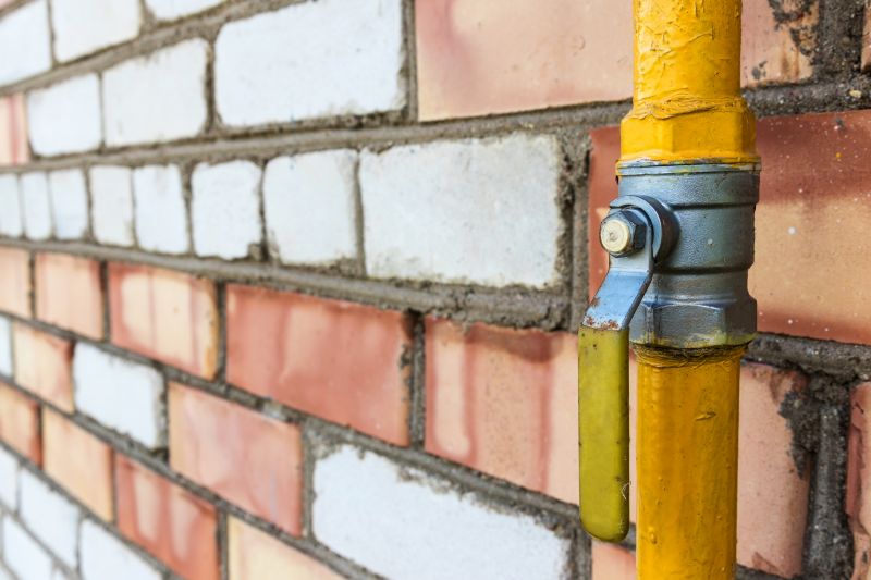 Repaired Gas Line System